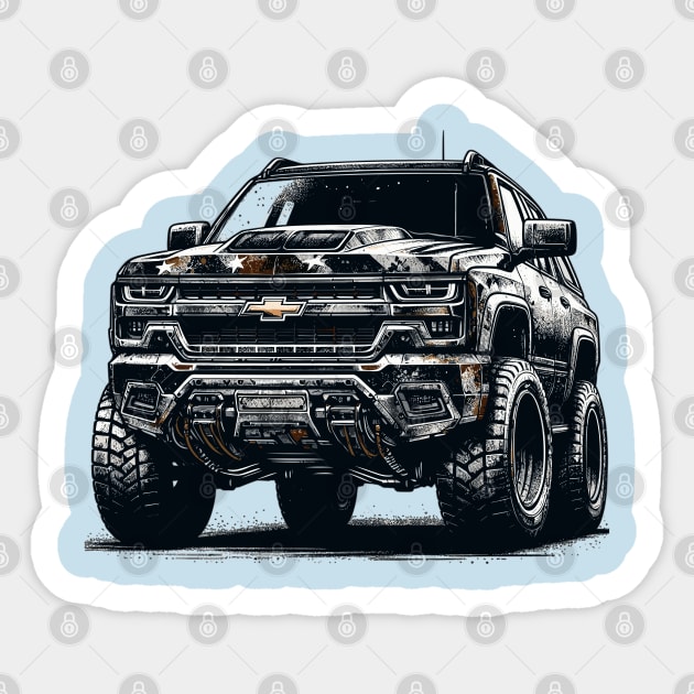 Chevrolet K5 Blazer Sticker by Vehicles-Art